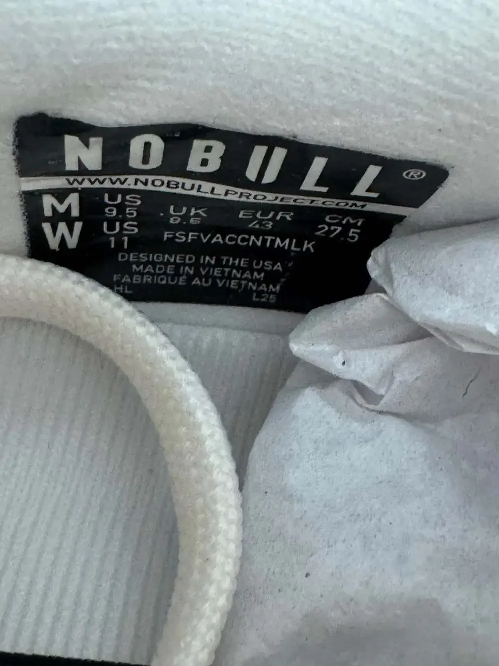 NOBULL Outwork Training Shoes in Cream